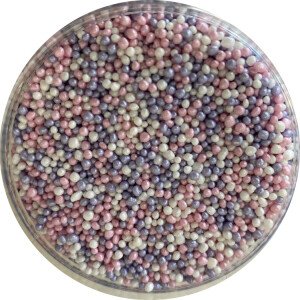 Κας κας λευκό ροζ μωβ περλέ 220γρ Sweetbite