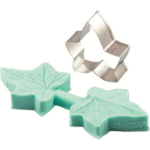 Κουπάτ και σιλικόνη φύλλο κισσού mini ivy Silikomart