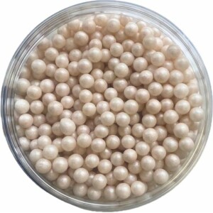 Πέρλες λευκές περλέ βρώσιμες 7mm 600γρ Sweetbite