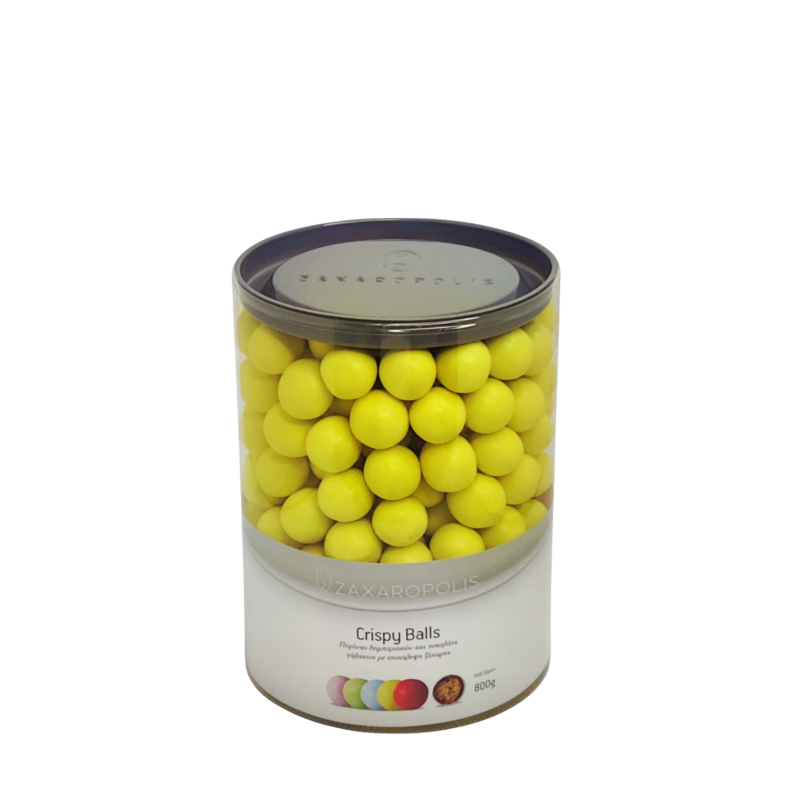 Κουφέτα Crispy κίτρινο ματ 800γρ Zaxaropolis - Image 2