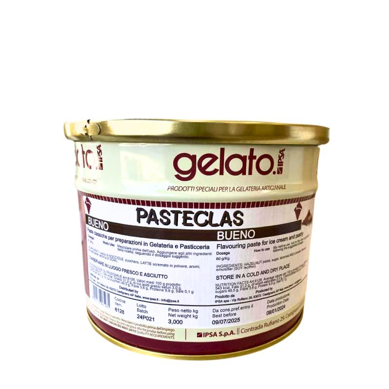 Γεύση παγωτού τύπου Bueno Pasteclass 3 κιλά IPSA