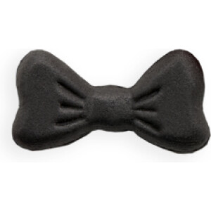 Φιογκάκια μαύρα μίνι 2cm 100 τεμάχια ζαχαρωτά Sugart