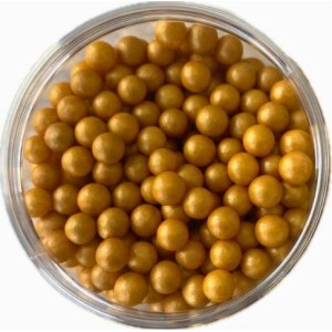 Πέρλες χρυσές βρώσιμες 7mm 40γρ Sweetbite