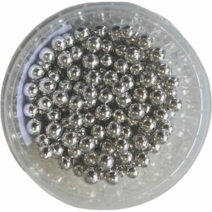 Πέρλες ασημί 6mm 40γρ Sweetbite