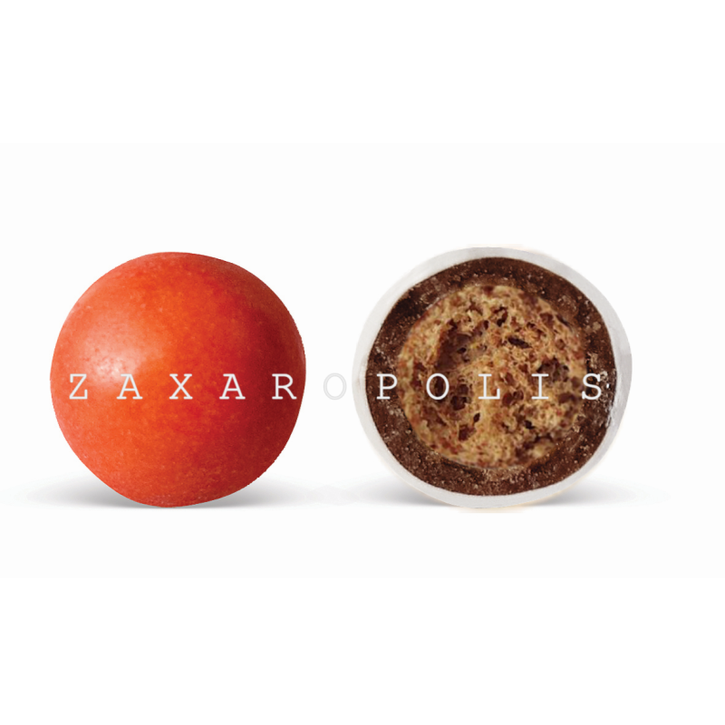 Κουφέτα Crispy κόκκινο ματ 800γρ Zaxaropolis