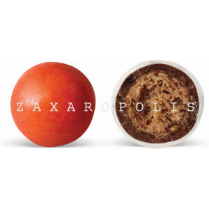 Κουφέτα Crispy κόκκινο ματ  800γρ Zaxaropolis