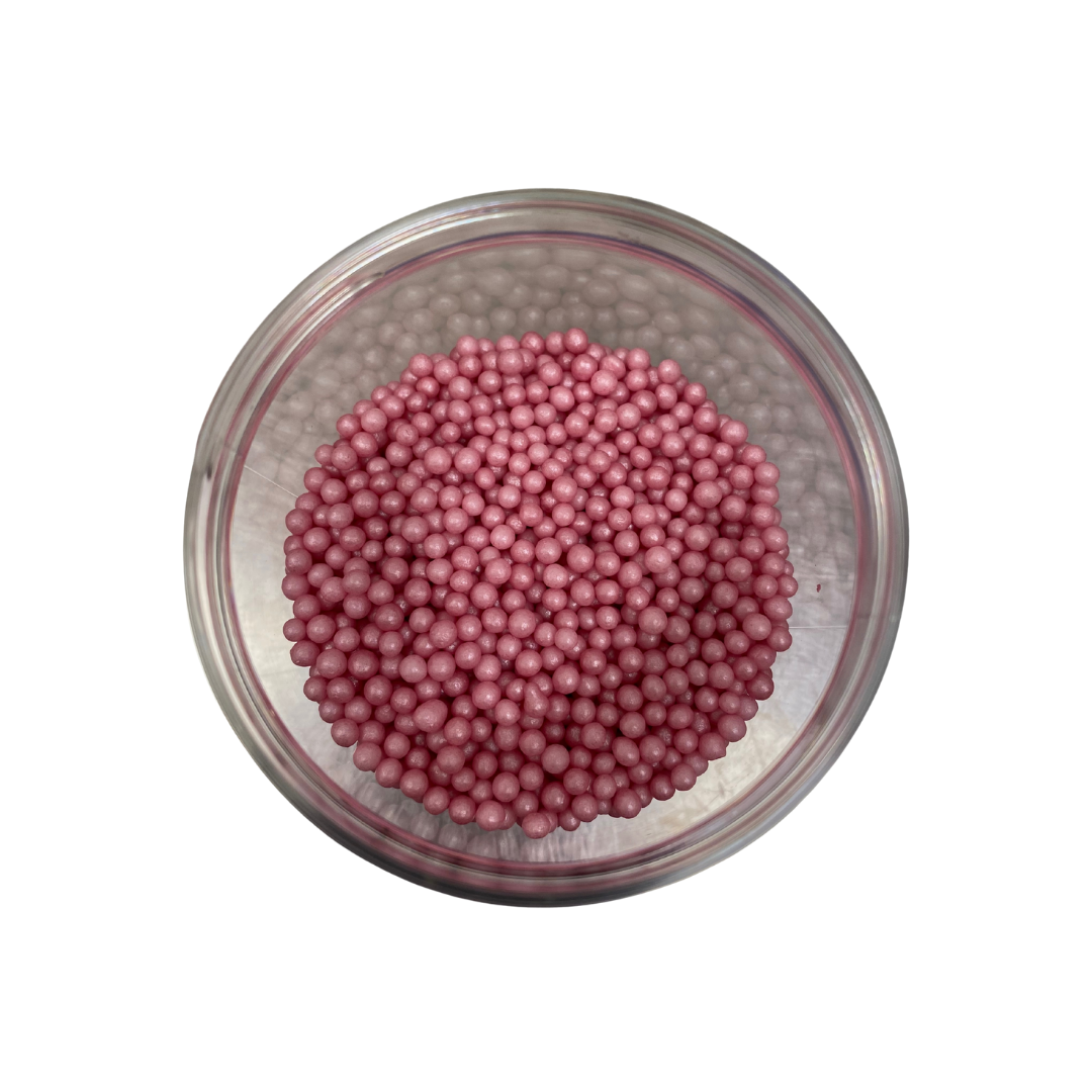 Πέρλες ροζ βρώσιμες 5mm 220γρ Sweetbite