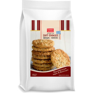 Μίγμα για μπισκότα Soft Cookies βρώμης 500γρ Sweetbite
