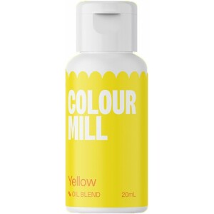 Χρώμα λιποδιαλυτό κίτρινο Yellow 20ml Colour Mill