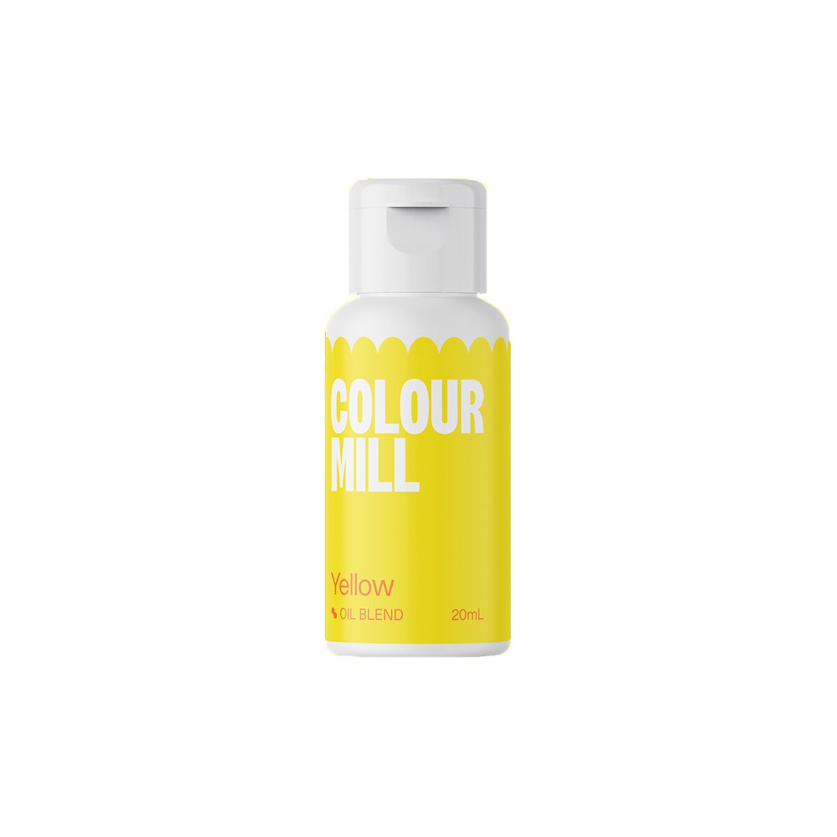 Χρώμα λιποδιαλυτό κίτρινο Yellow 20ml Colour Mill