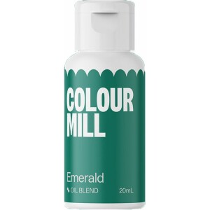 Χρώμα λιποδιαλυτό πράσινο Emerald 20ml Colour Mill