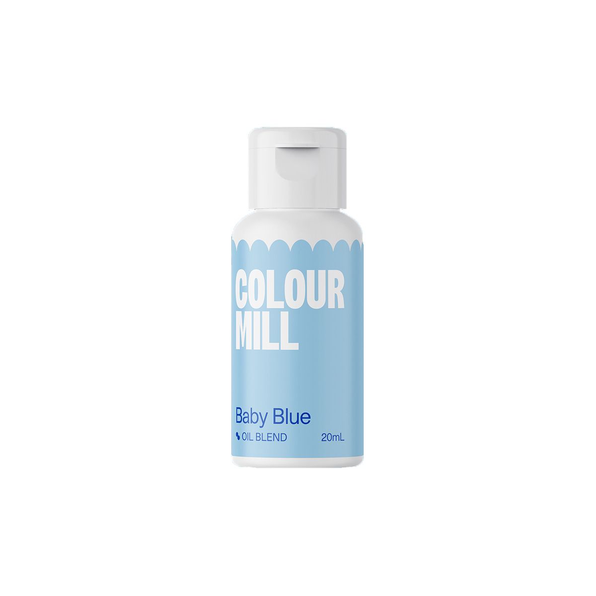 Χρώμα λιποδιαλυτό γαλάζιο Baby Blue 20ml Colour Mill