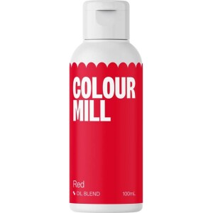 Χρώμα λιποδιαλυτό κόκκινο Red 100ml Colour Mill