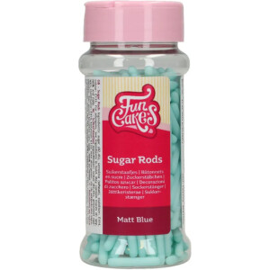 Sprinkles μπαστουνάκια γαλάζια 70γρ Funcakes