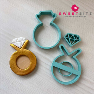 Κουπάτ δαχτυλίδι 10x7cm