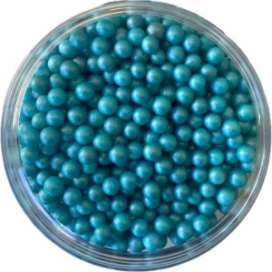Πέρλες γαλάζιες περλέ βρώσιμες 7mm 600γρ Sweetbite