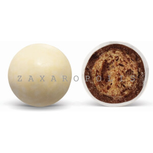 Κουφέτα Crispy μπεζ ματ  800γρ Zaxaropolis