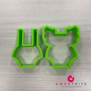 Κουπάτ φορμάκι με φρου φρου 7x6cm