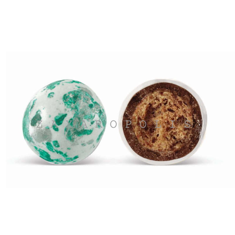 Κουφέτα Crispy πιτσιλωτό μέντα 800γρ Zaxaropolis