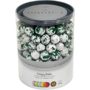 Alternative view of Κουφέτα Crispy πιτσιλωτό πράσινο 800γρ Zaxaropolis