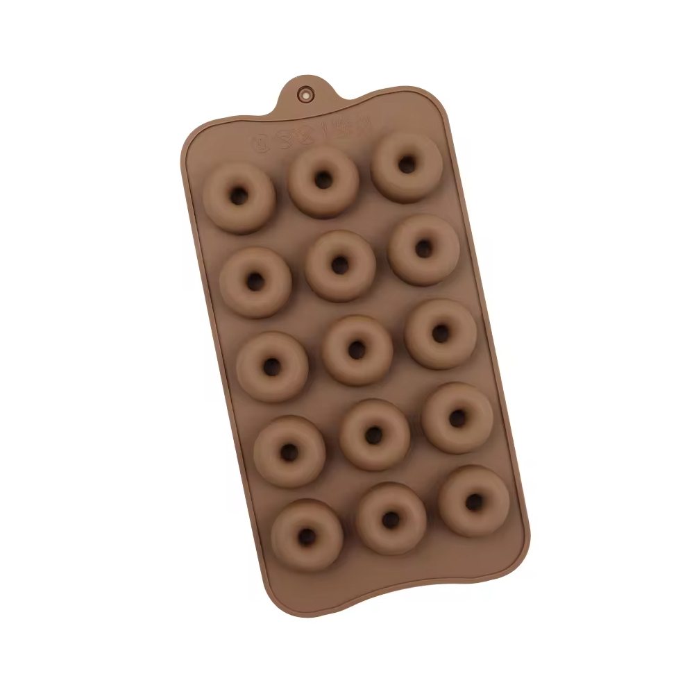 Φόρμα σιλικόνης μίνι κυκλακια 2,6cm 15τεμ - Image 2