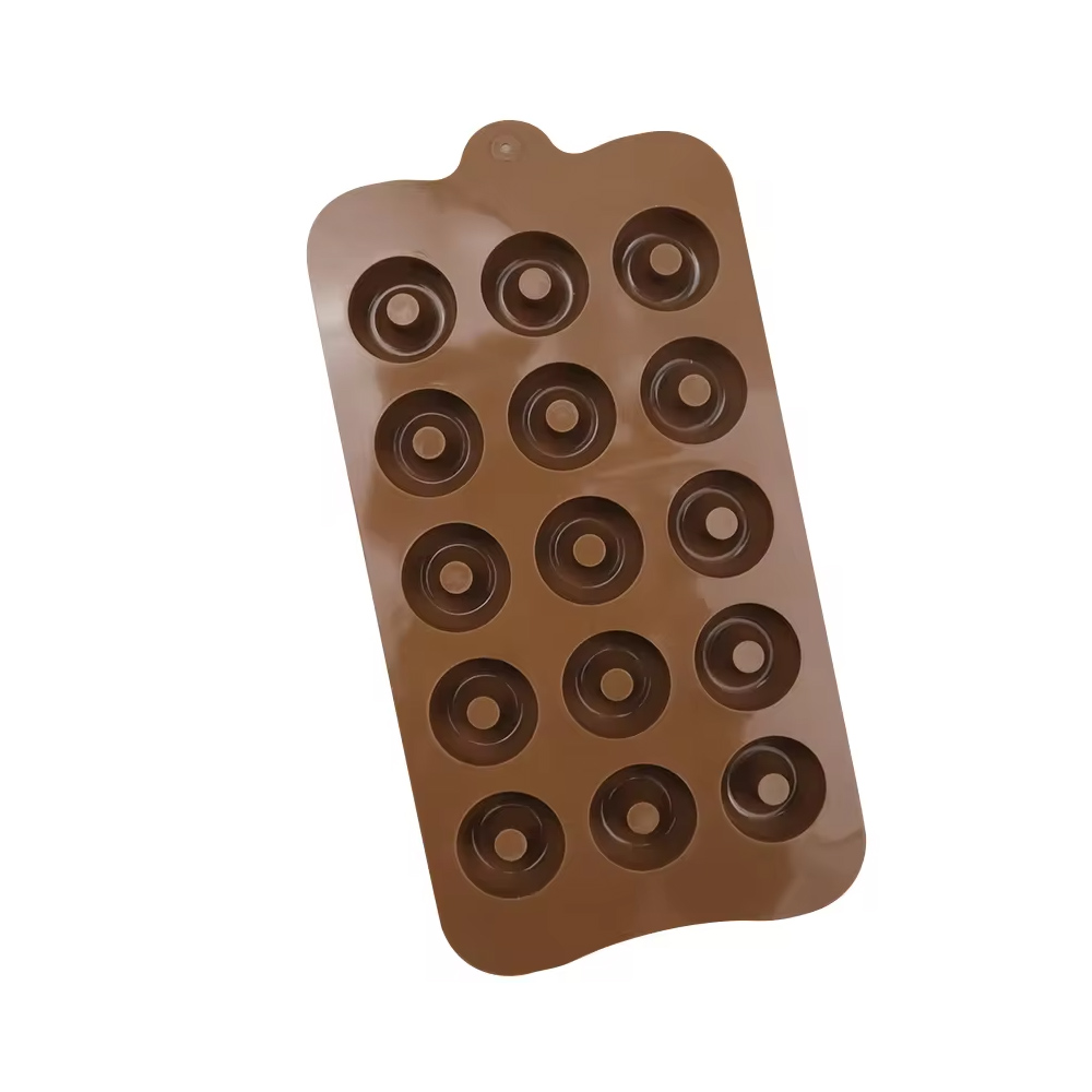 Φόρμα σιλικόνης μίνι κυκλακια 2,6cm 15τεμ - Image 3
