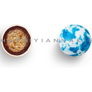 Κουφέτα Crispy πιτσιλωτό γαλάζιο 700γρ Χατζηγιαννάκη