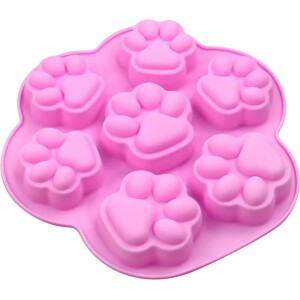 Φόρμα σιλικόνης πατούσες σκύλου 7τεμ