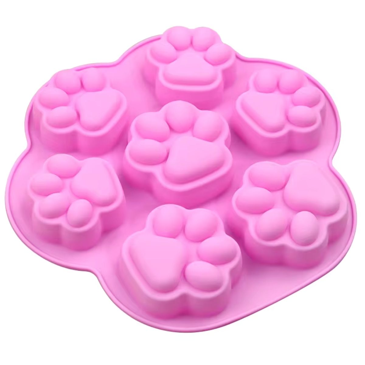 Φόρμα σιλικόνης πατούσες σκύλου 7τεμ