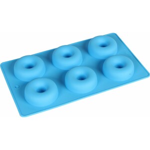 Φόρμα σιλικόνης ντόνατ 6 τεμ