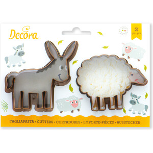 Κουπάτ γάιδαρος και πρόβατο Decora