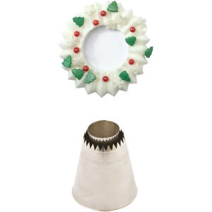 Κορνέ #796 με τρύπα για μαρέγκες Decora