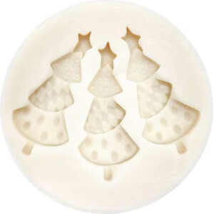 Καλούπι σιλικόνης χριστουγεννιάτικα δέντρα Happy Sprinkles