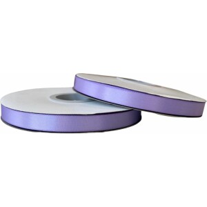 Κορδέλα σατέν mauve με ούγια 12mm 50m διπλής όψης