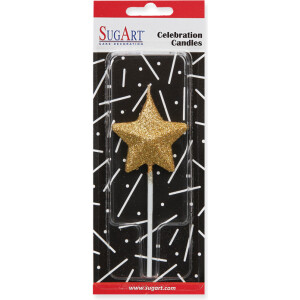 Κερί αστέρι χρυσό Sugart