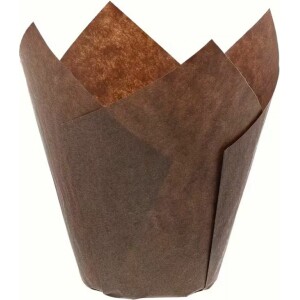 Χάρτινη τουλίπα καφέ 5cm για muffin 150τεμ