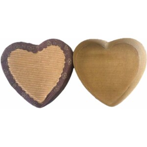 Φόρμα μιας χρήσης καρδιά 13x4cm