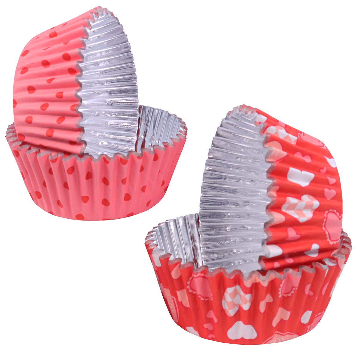 Θήκες cupcake Valentine's Day 5cm 60τεμ PME - Image 3