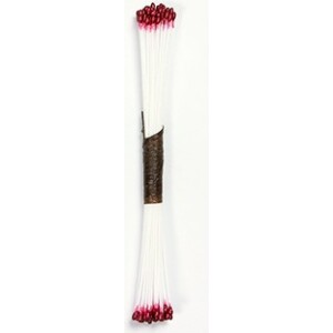 Στήμονες λεπτοί μπορντώ 50τεμ PME