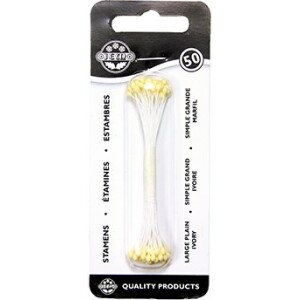 Στήμονες μεγάλοι ιβουάρ 50τεμ PME