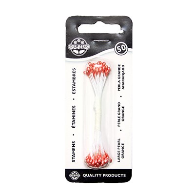 Στήμονες μεγάλοι πορτοκαλί 50τεμ PME - Image 2