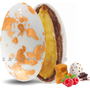 Κουφέτα My choco αμυγδάλου πιτσιλωτό ροζ χρυσό mix γεύσεων 1 κιλό Zaxaropolis