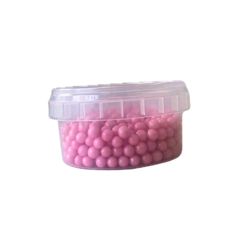 Πέρλες ροζ βρώσιμες 5mm 40γρ Sweetbite