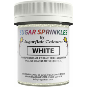 Ζάχαρη λευκή  40γρ Sugar Sprinkles Sugarflair