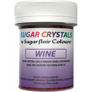 Sugar crystals κρύσταλλοι ζάχαρης wine 45ml Sugarflair