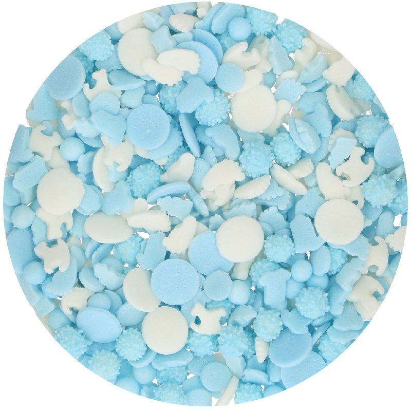 Sprinkles baby blue medley 50γρ Funcakes - Image 2