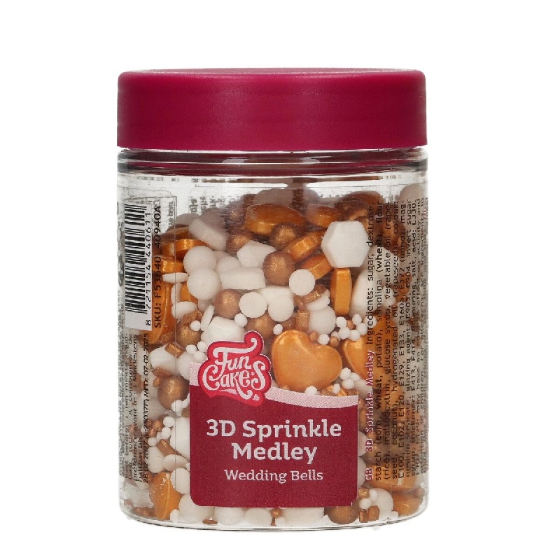 Sprinkles wedding bells medley 70γρ Funcakes