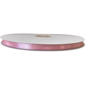 Κορδέλα σατέν ροζ σκούρο 6mm 91,44m μονής όψης