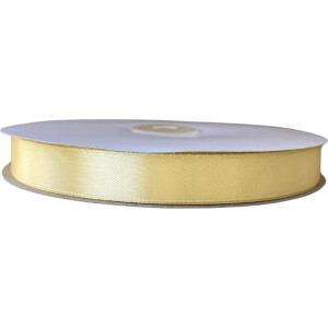 Κορδέλα σατέν κίτρινο 16mm 91,44m μονής όψης