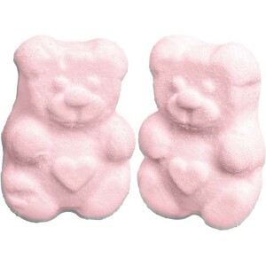 Marshmallows αρκουδάκια ροζ 900γρ Bulgari